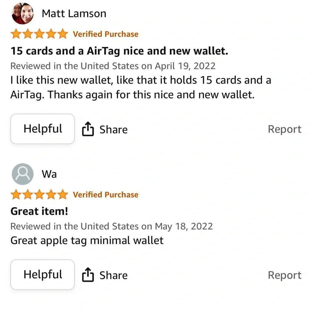 $29.99 CyberTank Wallet With Airtag Holder Wallets